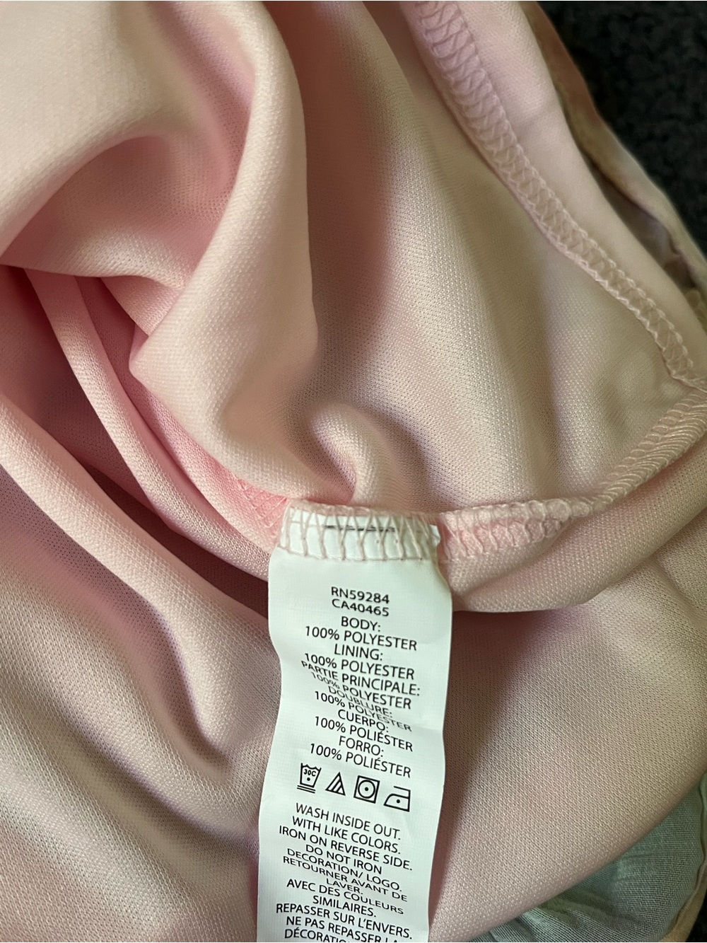 The Children's Place Pastel Watercolor Ruffle Sundress in Pink, Green, Yellow - Picture 5 of 5